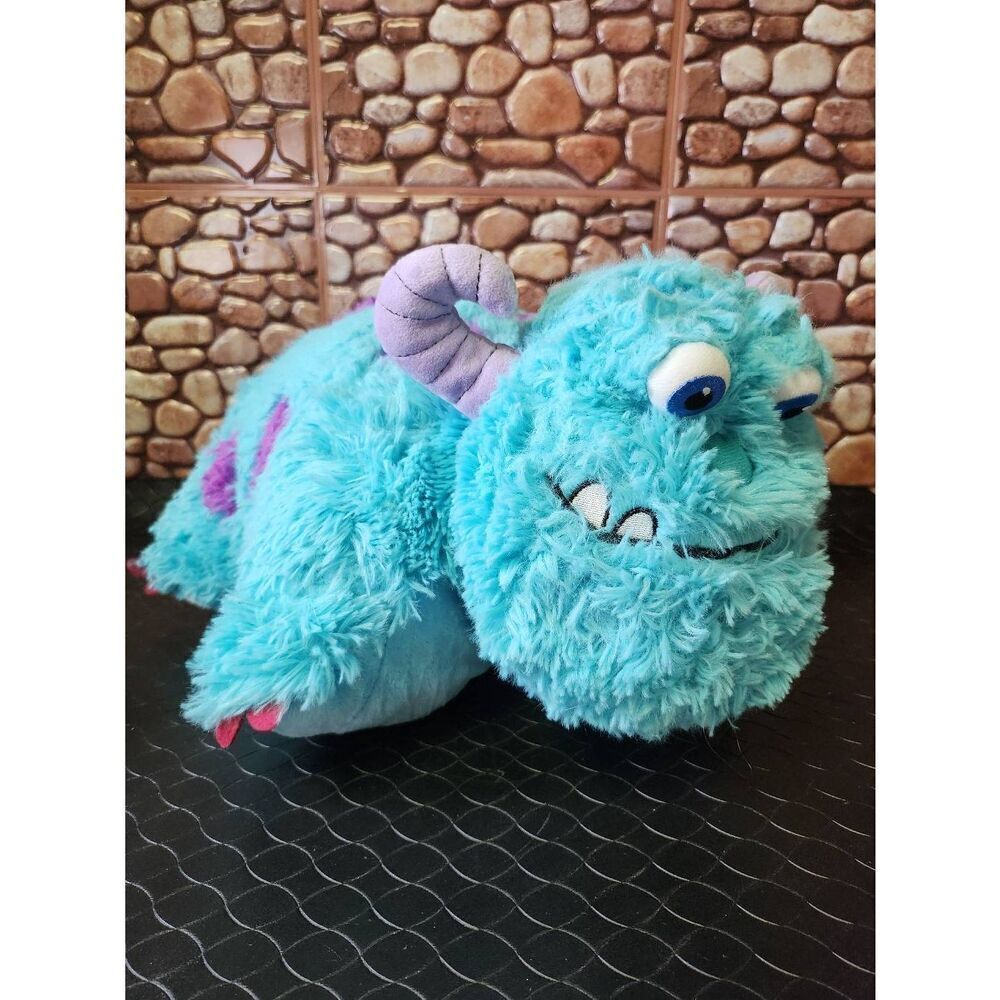 Monsters Inc Sulley Plush Pillow Pets 16" Disney Parks #A80